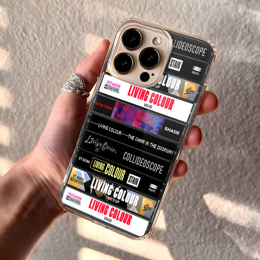Living Colour Albums Cassette Collection Retro Phone Case