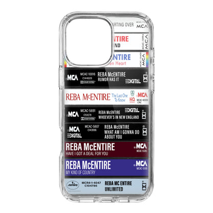 Reba McEntire Albums Cassette Collection Retro Phone Case