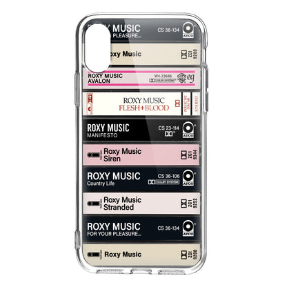 Roxy Music Albums Cassette Collection Retro Phone Case