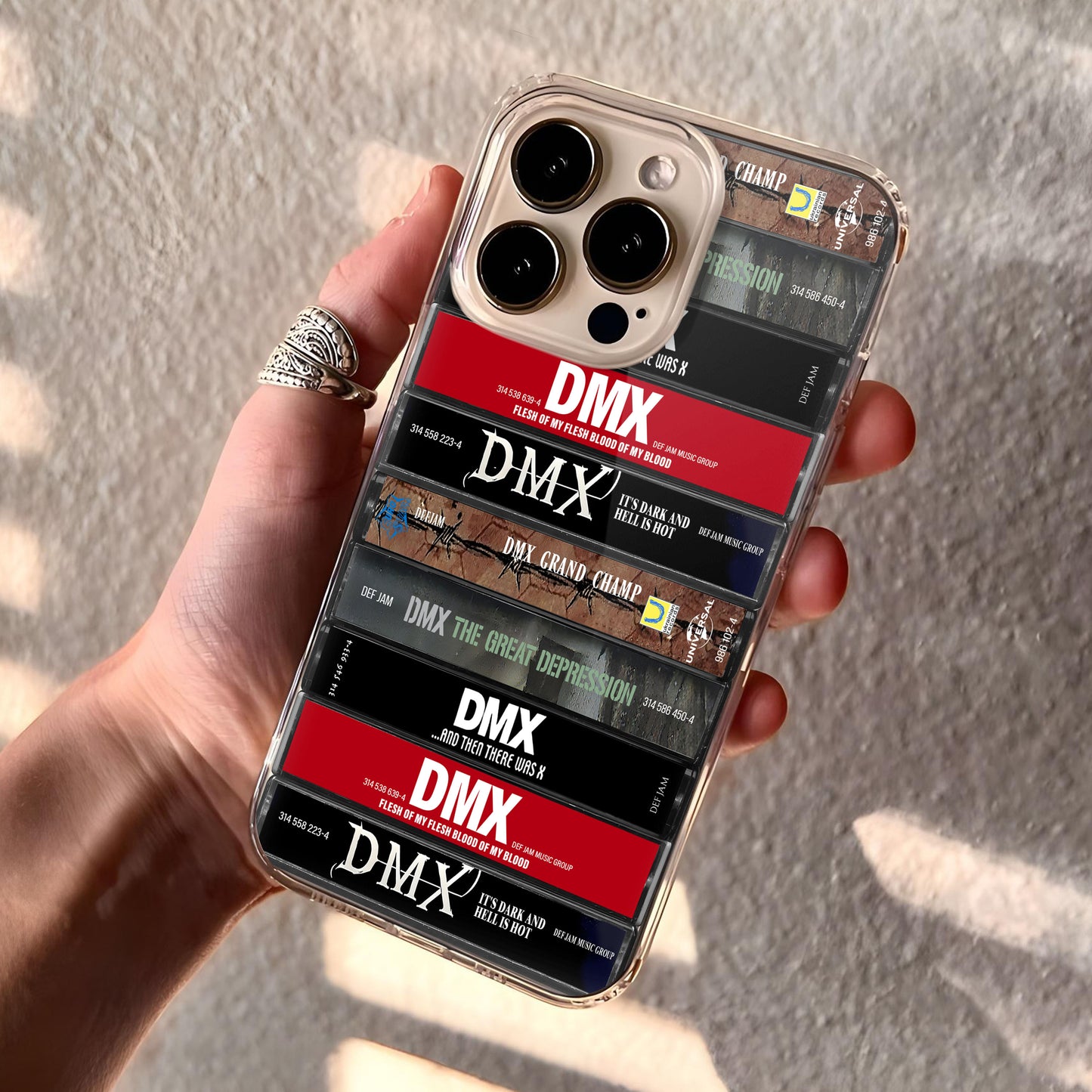 DMX Albums Cassette Collection Retro Phone Case