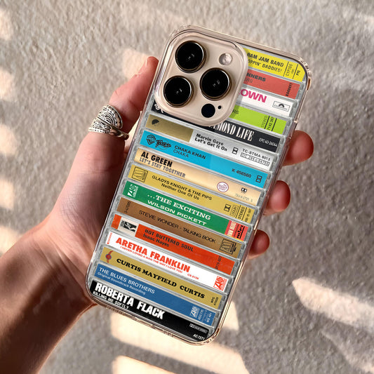 Retro Soul Albums Cassette Collection Retro Phone Case