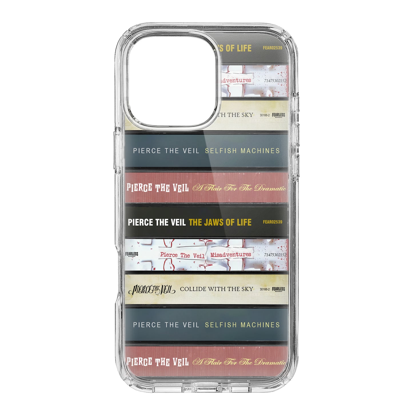 Pierce The Veil Albums Cassette Collection Retro Phone Case