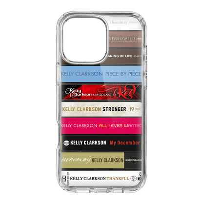 Kelly Clarkson Albums Cassette Collection Retro Phone Case