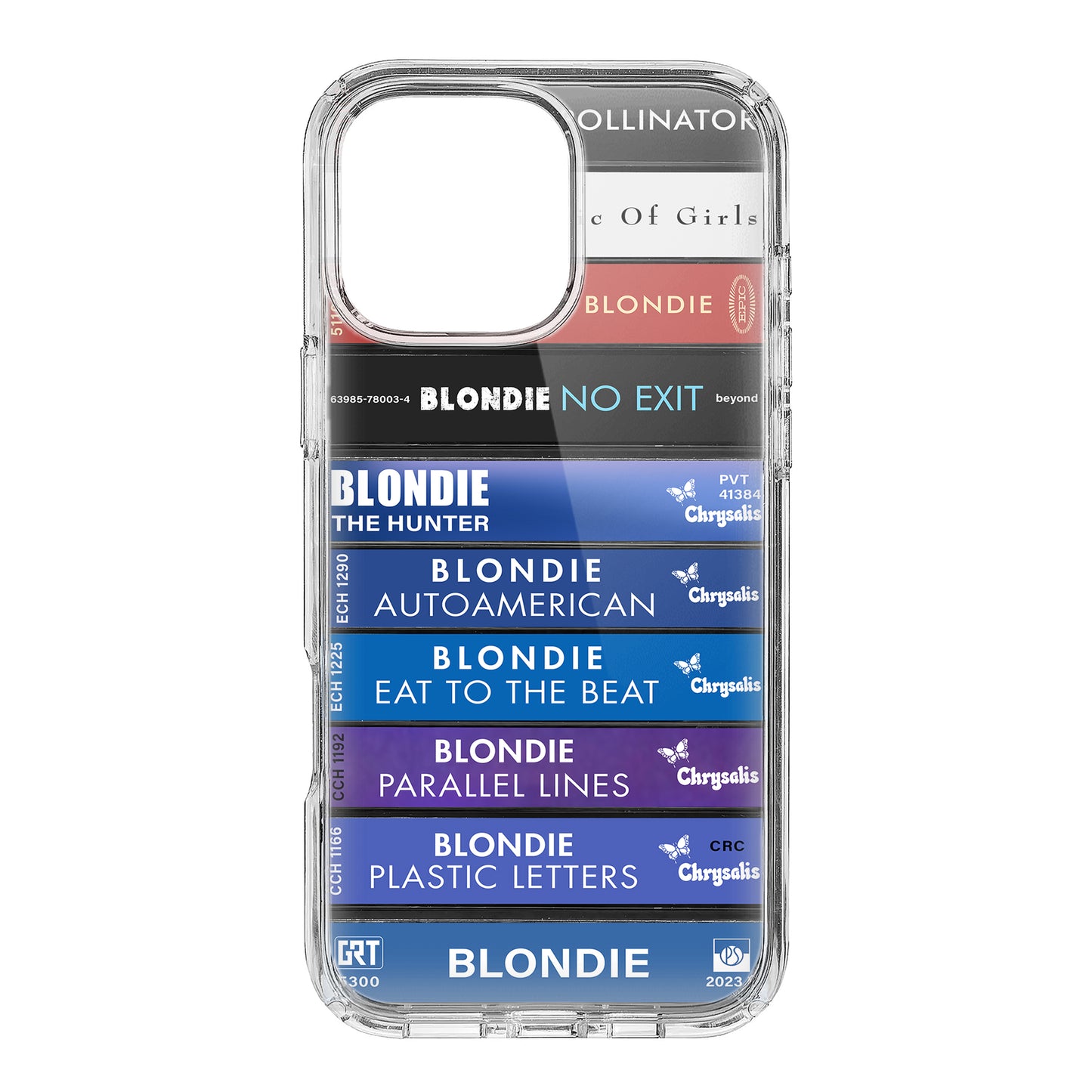 Blondie Albums Cassette Collection Retro Phone Case