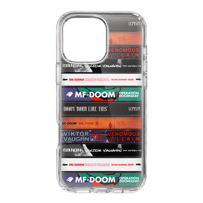 MF Doom Albums Cassette Collection Retro Phone Case