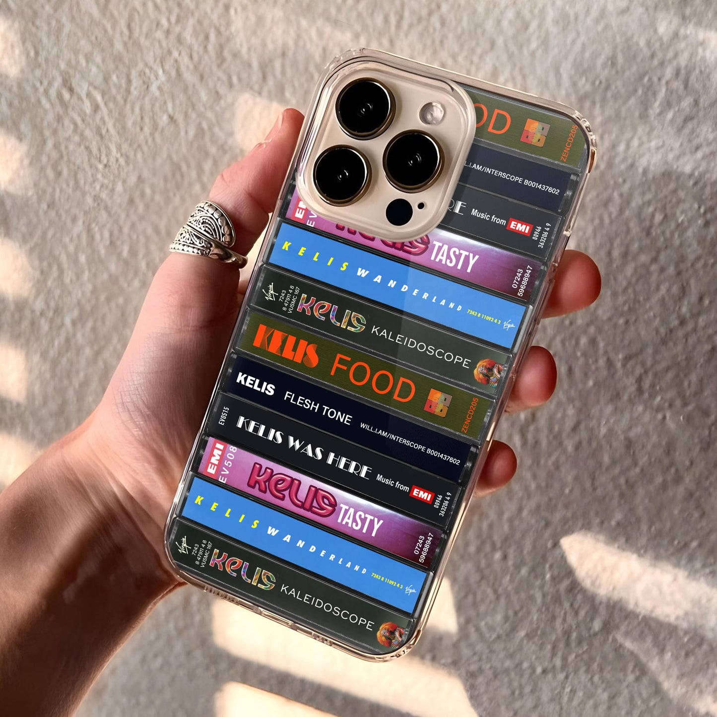 Kelis Albums Cassette Collection Retro Phone Case