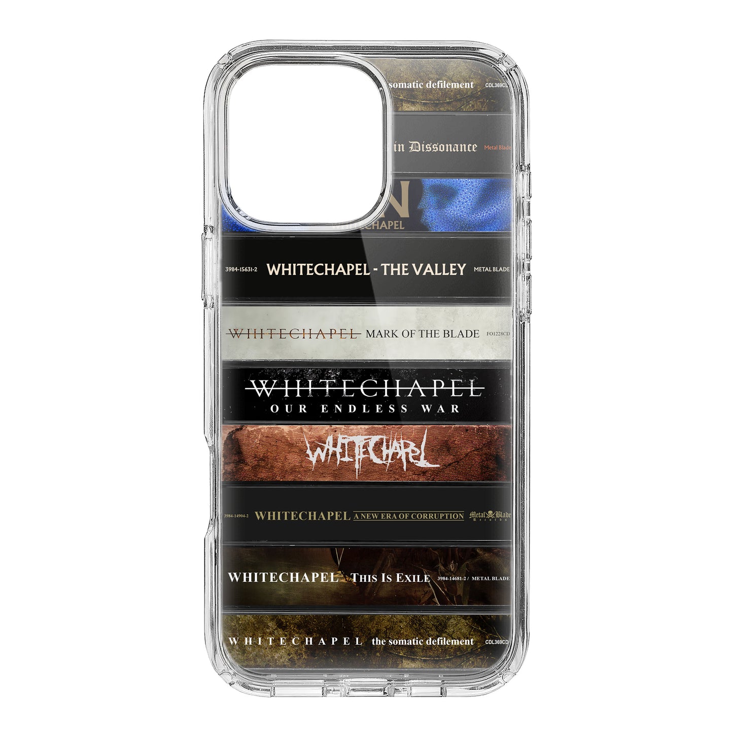 Whitechapel Albums Cassette Collection Retro Phone Case