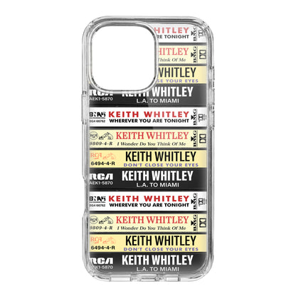Keith Whitley Albums Cassette Collection Retro Phone Case