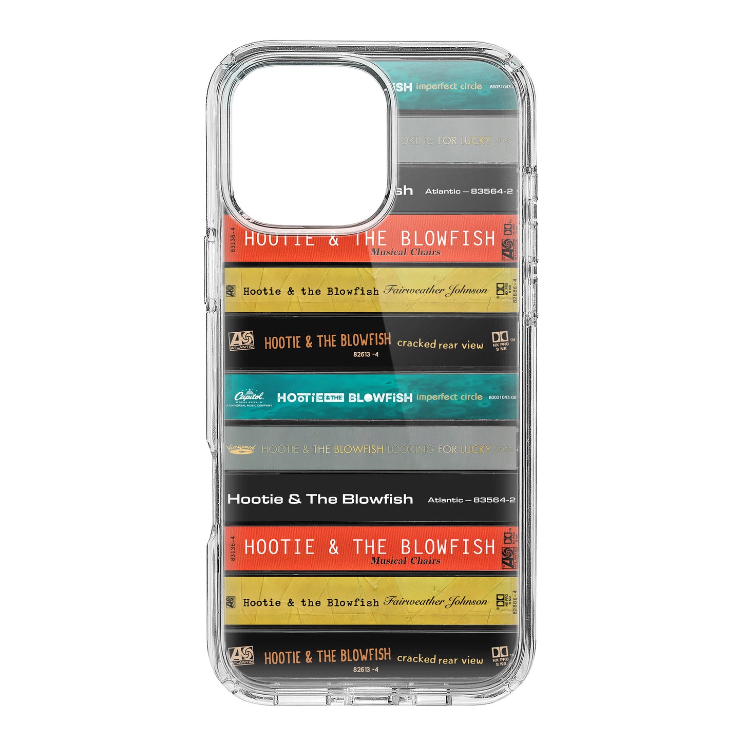 Hootie & The Blowfish Albums Cassette Collection Retro Phone Case
