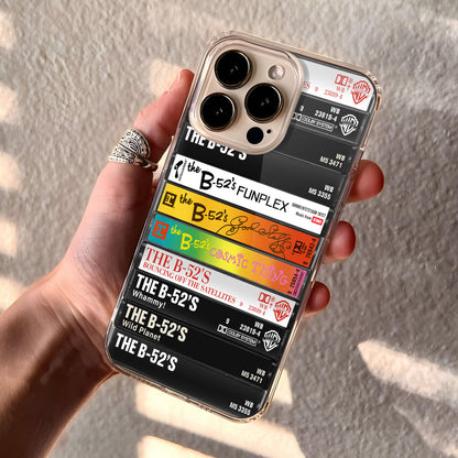 The B-52's Albums Cassette Collection Retro Phone Case