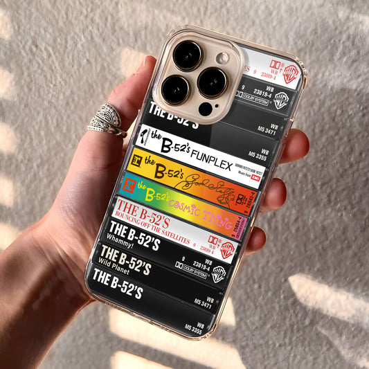 The B-52's Albums Cassette Collection Retro Phone Case