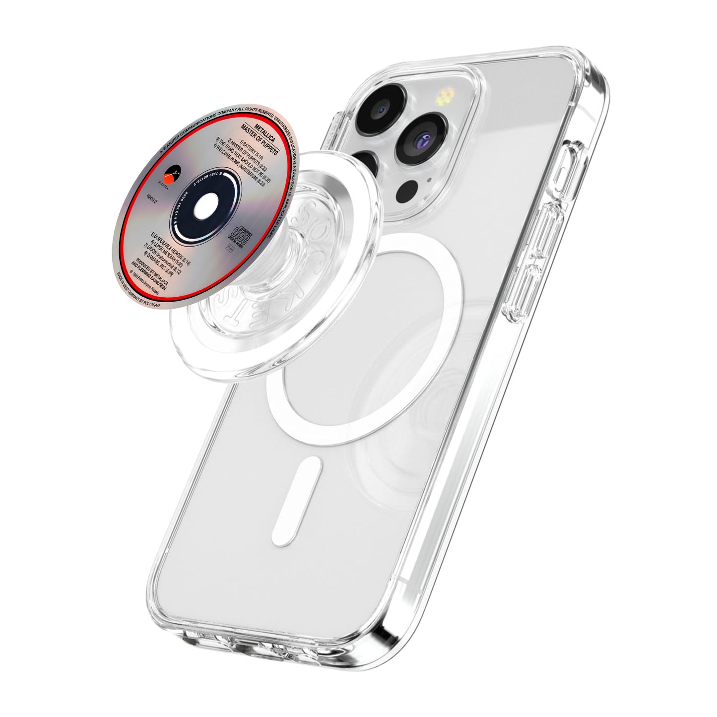 Master Of Puppets CD Magnetic Phone Grip - Metallica