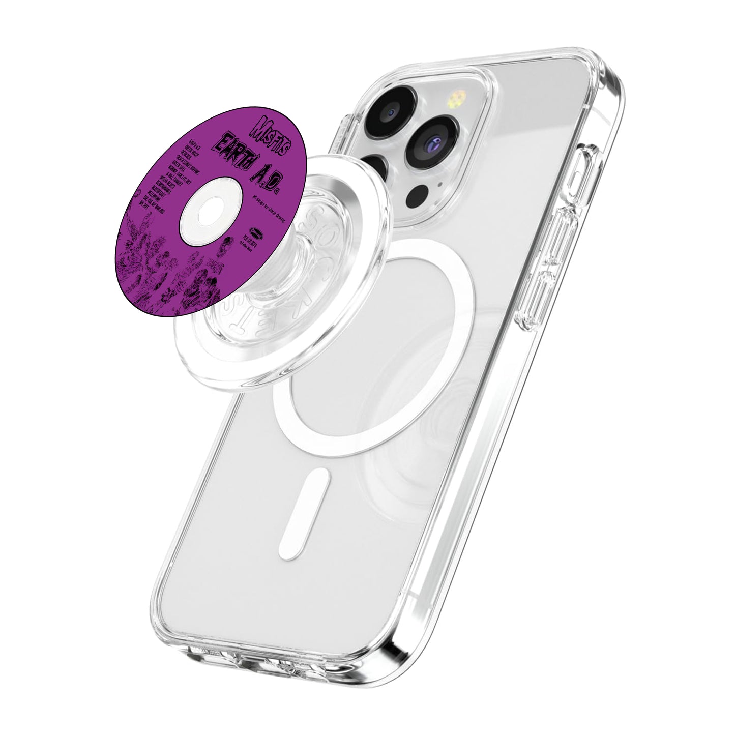 Earth A.D. CD Magnetic Phone Grip - Misfits