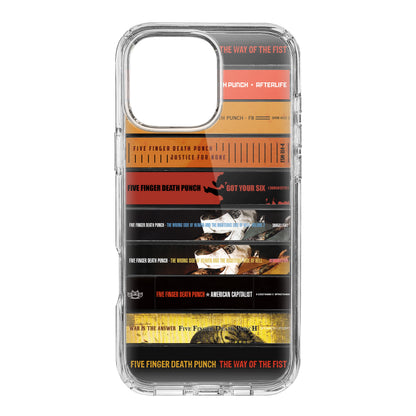 Five Finger Death Punch Albums Cassette Collection Retro Phone Case