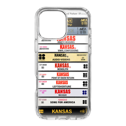Kansas Albums Cassette Collection Retro Phone Case