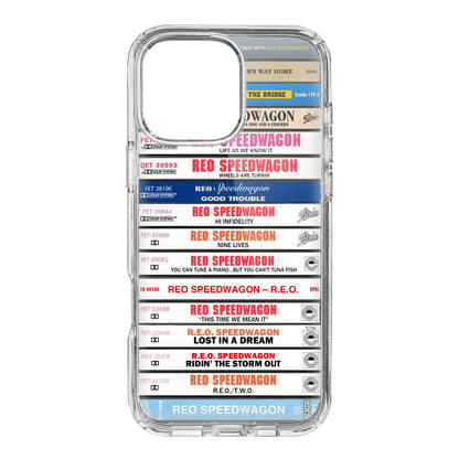 REO Speedwagon Albums Cassette Collection Retro Phone Case