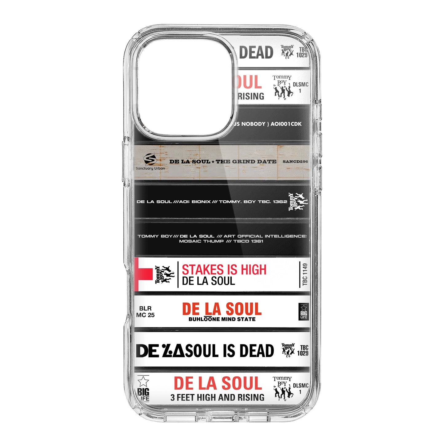 De La Soul Albums Cassette Collection Retro Phone Case