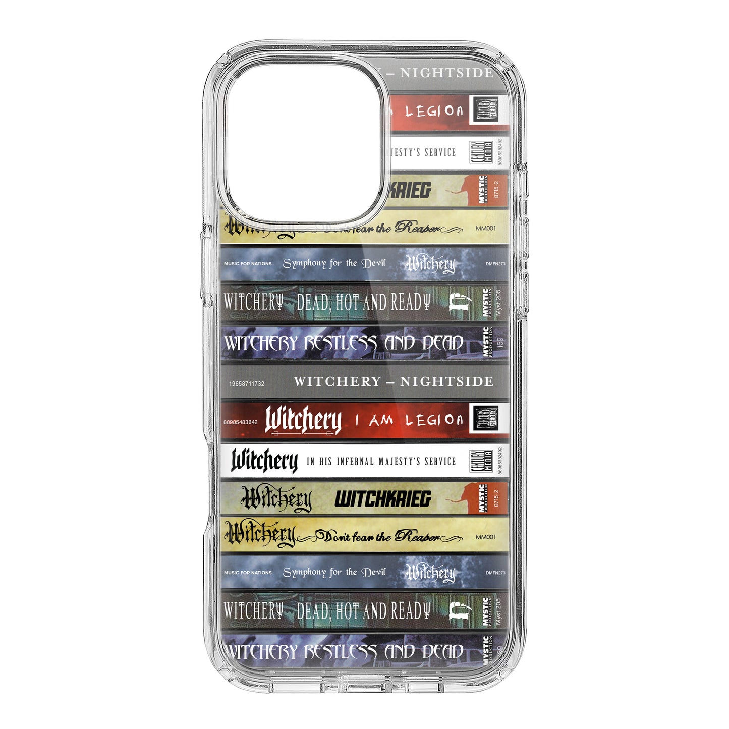 Witchery Albums Cassette Collection Retro Phone Case