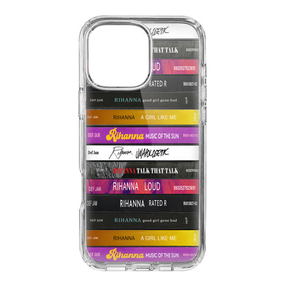Rihanna Albums Cassette Collection Retro Phone Case