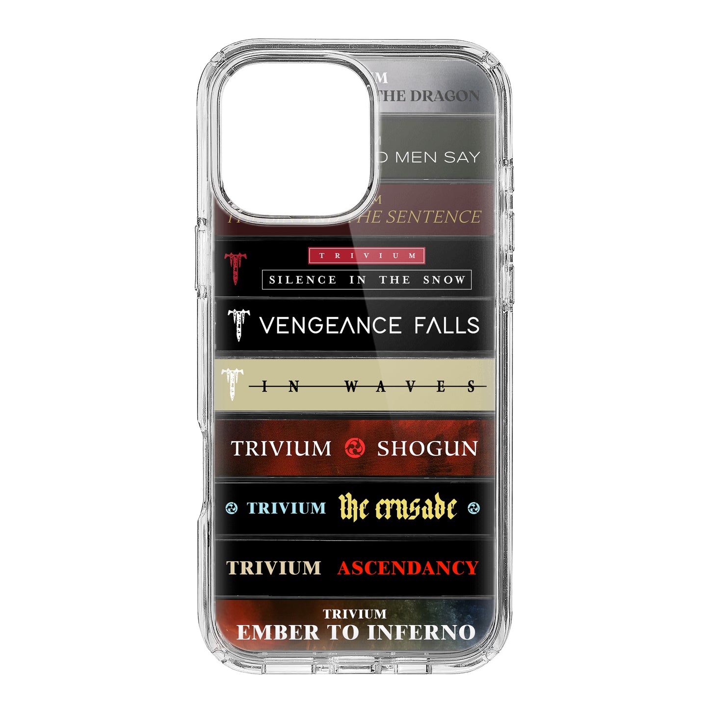 Trivium Albums Cassette Collection Retro Phone Case