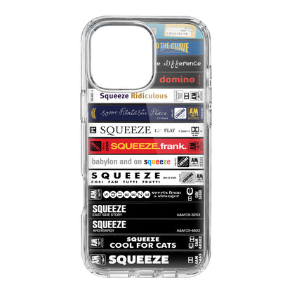 Squeeze Albums Cassette Collection Retro Phone Case
