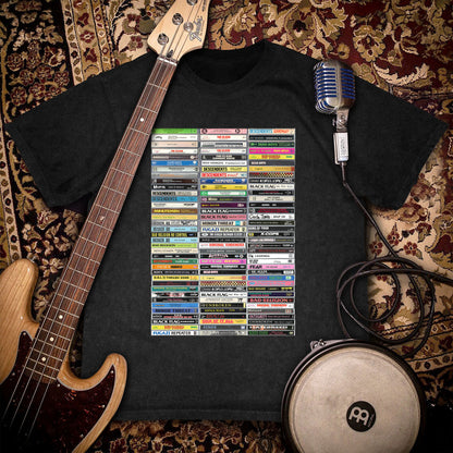 Classic Punk Rock Albums Cassette Retro Collection Premium Unisex T-Shirt