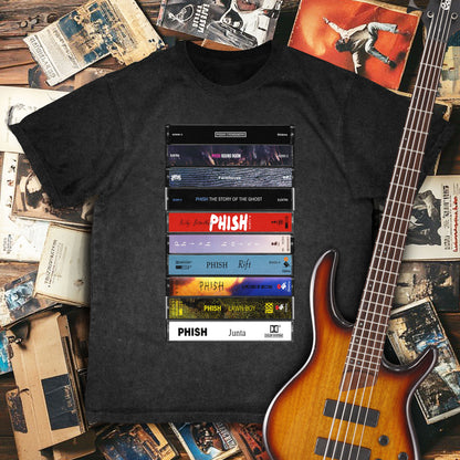 Phish Albums Cassette Retro Collection Premium Unisex T-Shirt