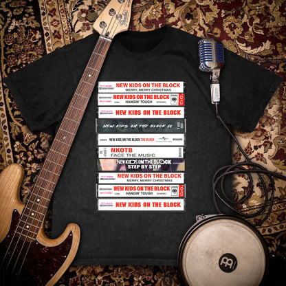 New Kids on the Block Albums Cassette Retro Collection Premium Unisex T-Shirt