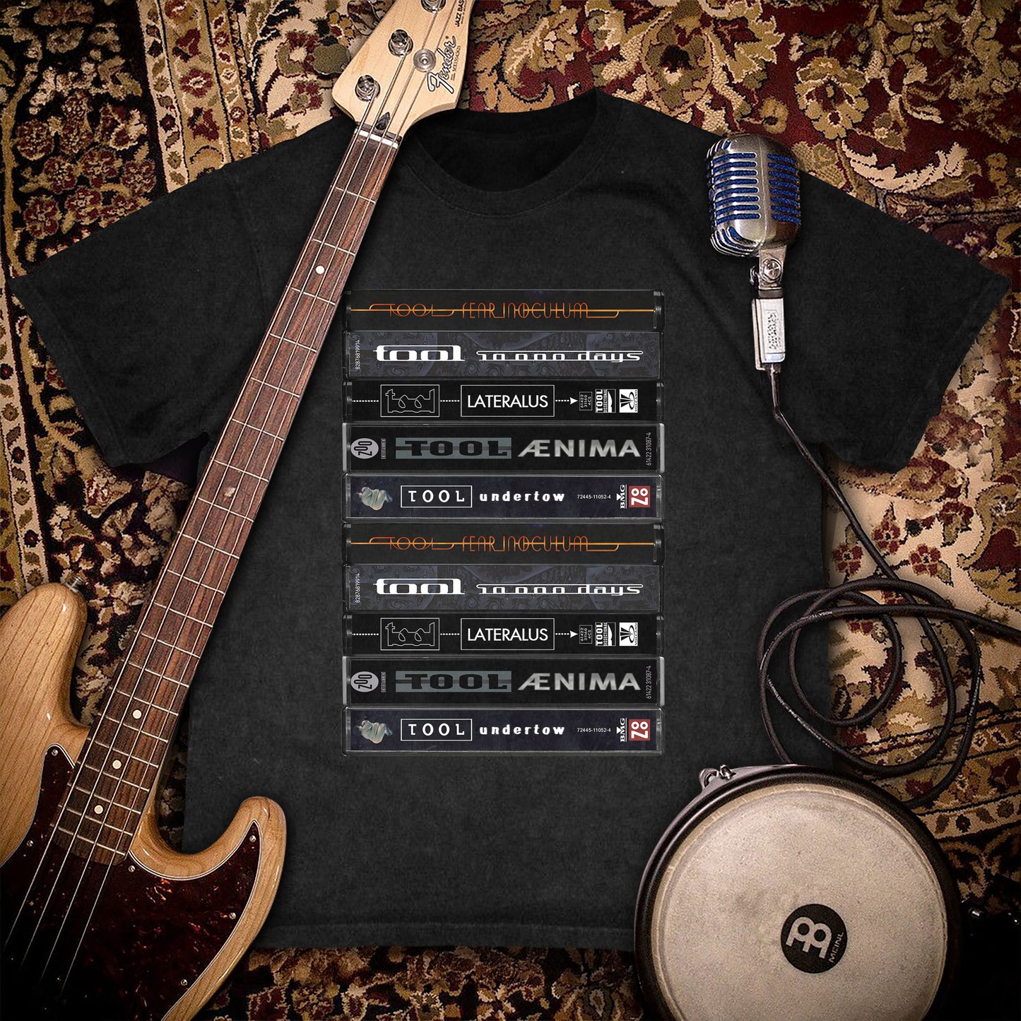 Tool Albums Cassette Retro Collection Premium Unisex T-Shirt