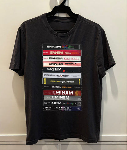 Eminem Albums Cassette Retro Collection Premium Unisex T-Shirt