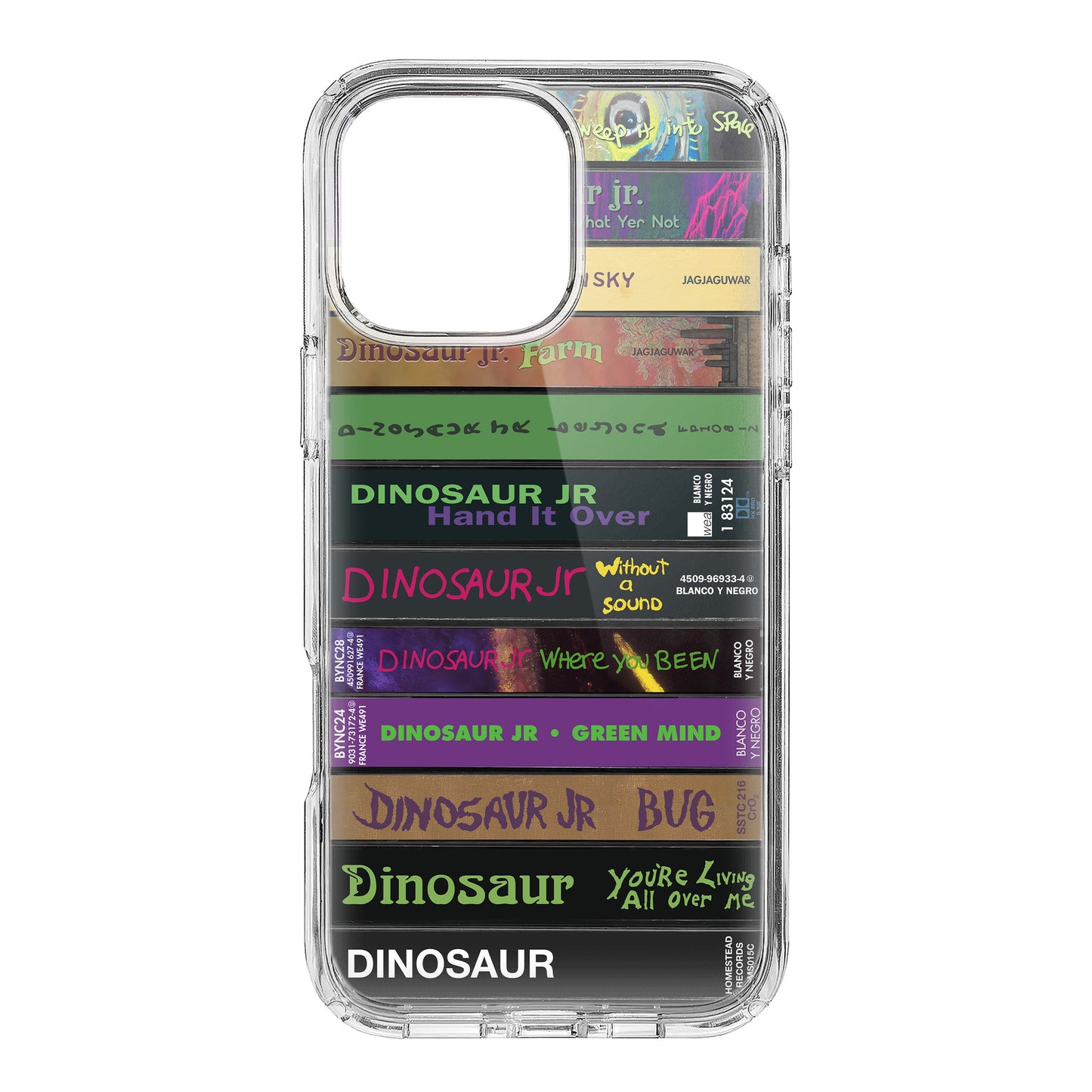 Dinosaur Jr. Albums Cassette Collection Retro Phone Case