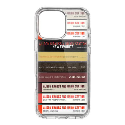 Alison Krauss & Union Station Albums Cassette Collection Retro Phone Case