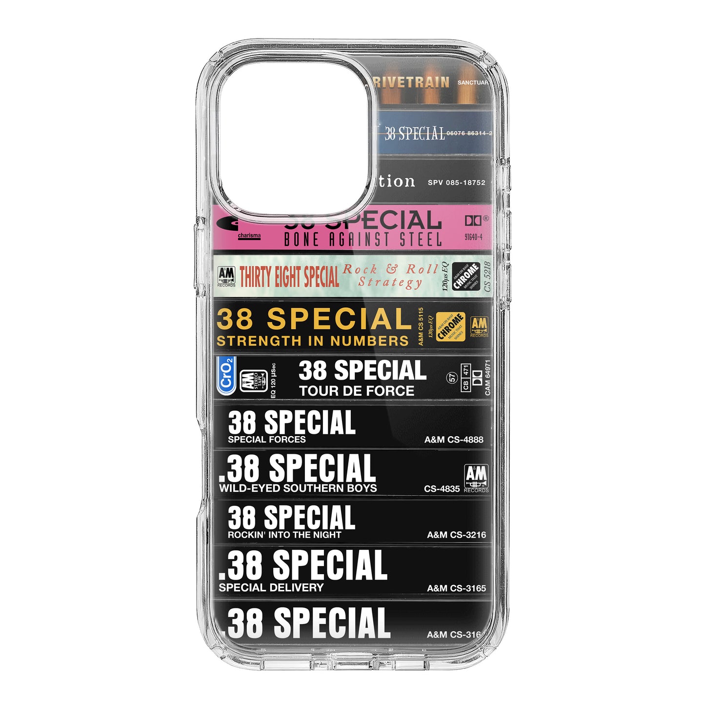 38 Special Albums Cassette Collection Retro Phone Case