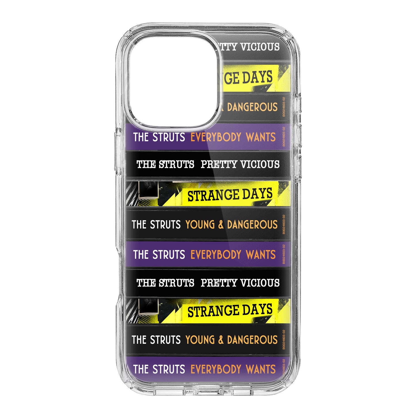The Struts Albums Cassette Collection Retro Phone Case