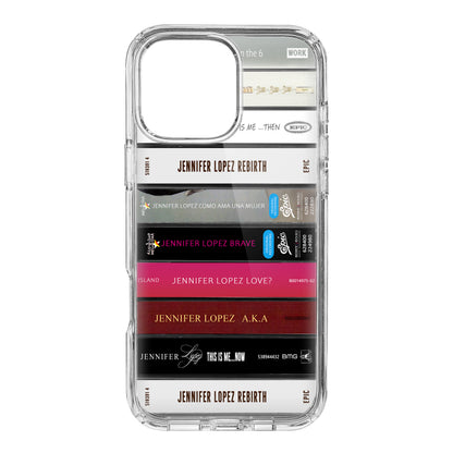 Jennifer Lopez Albums Cassette Collection Retro Phone Case