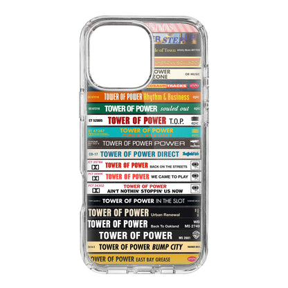 The Tower of Power Albums Cassette Collection Retro Phone Case