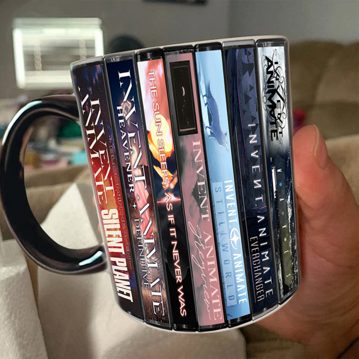 Invent Animate Albums Cassette Collection Retro Accent Mug