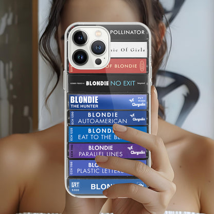 Blondie Albums Cassette Collection Retro Phone Case
