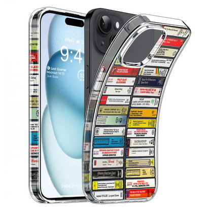 Classical Music Albums Cassette Collection Retro Phone Case