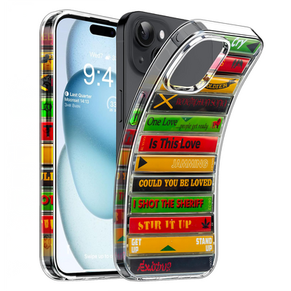Bob Marley Music Cassette Collection Retro Phone Case