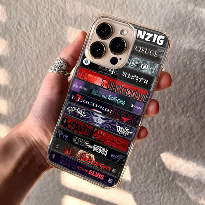 Danzig Albums Cassette Collection Retro Phone Case