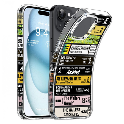 Bob Marley Albums Cassette Collection Retro Phone Case