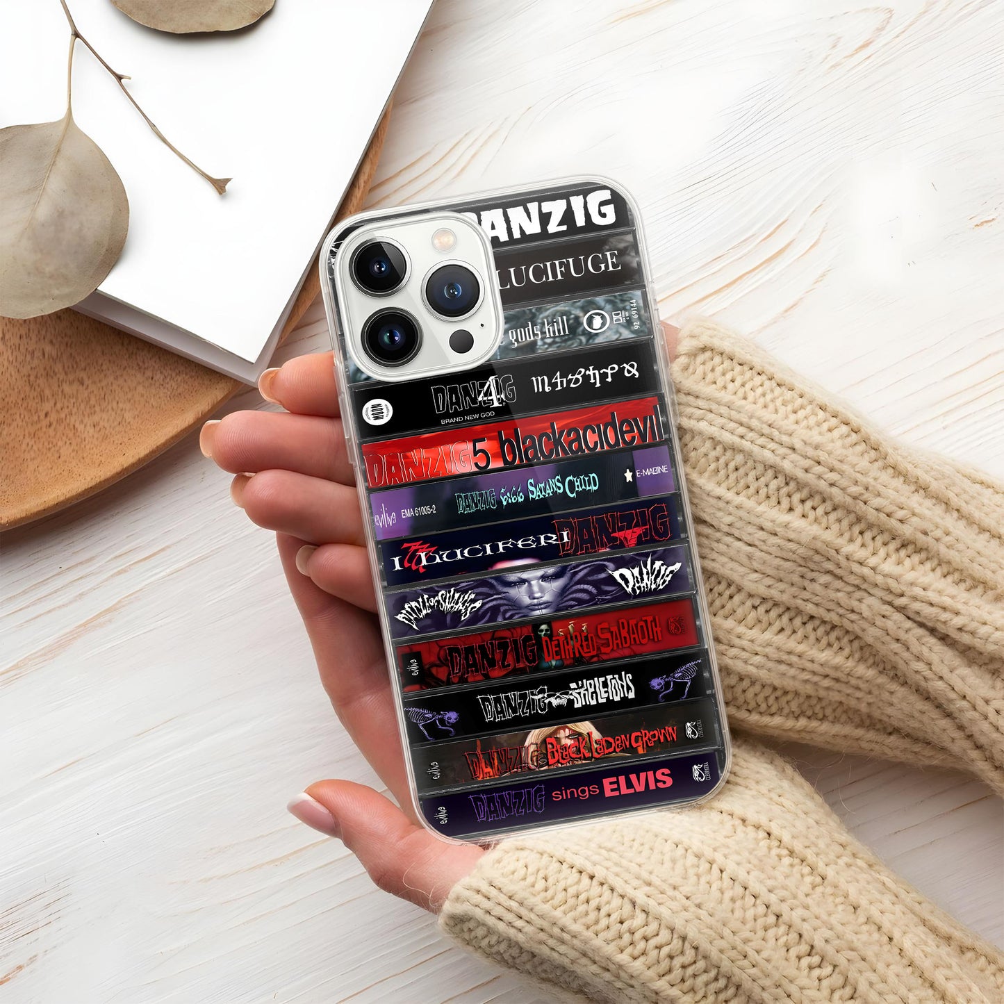 Danzig Albums Cassette Collection Retro Phone Case