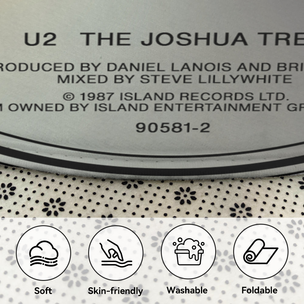 U2 – The Joshua Tree Album Music CD Round Rug