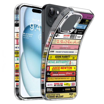 80s Country Albums Cassette Collection Retro MagSafe Phone Case