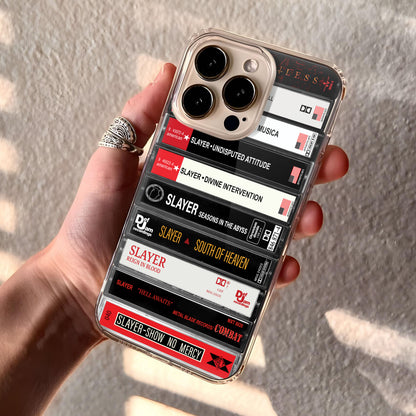Slayer Albums Cassette Collection Retro Phone Case