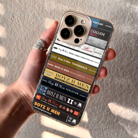 Boyz II Men Albums Cassette Collection Retro Phone Case