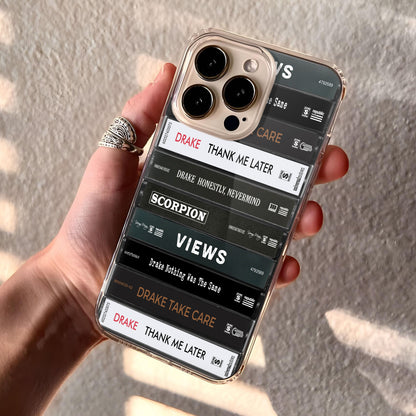 Drake Albums Cassette Collection Retro Phone Case