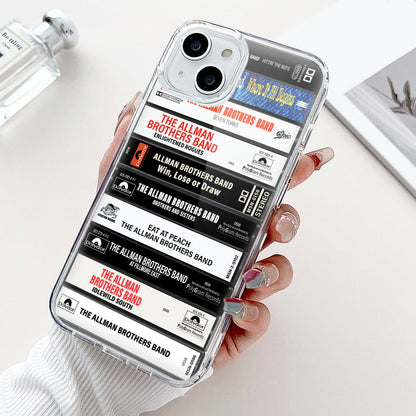 The Allman Brothers Albums Cassette Collection Retro Phone Case