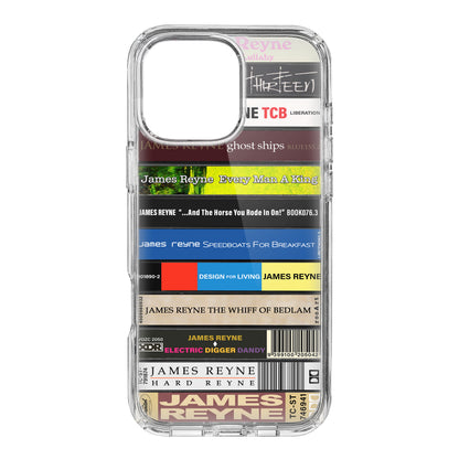 James Reyne Albums Cassette Collection Retro Phone Case